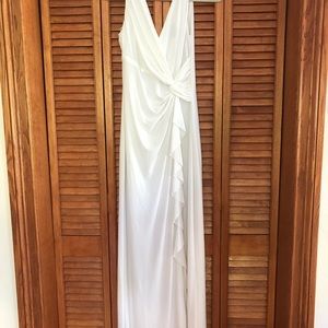 Lauren / Ralph Lauren Evening white long dress